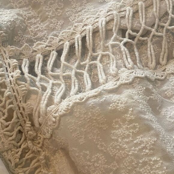 Free People White Lace Mini Dress - Picture 8 of 9